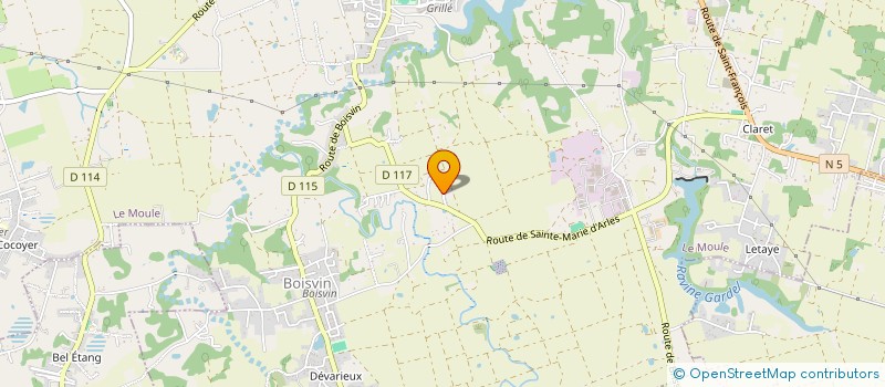 localisation de l'entreprise MADAME SOPHIA MARIGNALE à LE MOULE