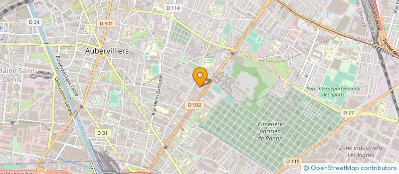 localisation de l'entreprise MADAME SOPHIA MARINE  AUBERVILLIERS