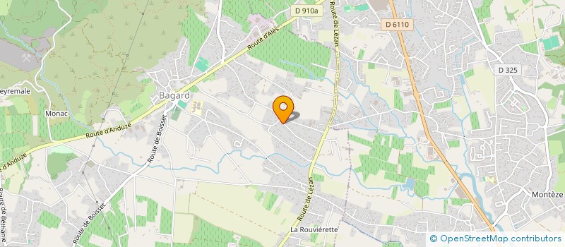 localisation de l'entreprise MADAME SOPHIA MEDJAHERI  BAGARD