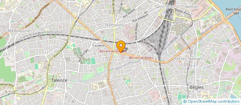 localisation de l'entreprise MADAME SOPHIA MEYNIAC  BORDEAUX