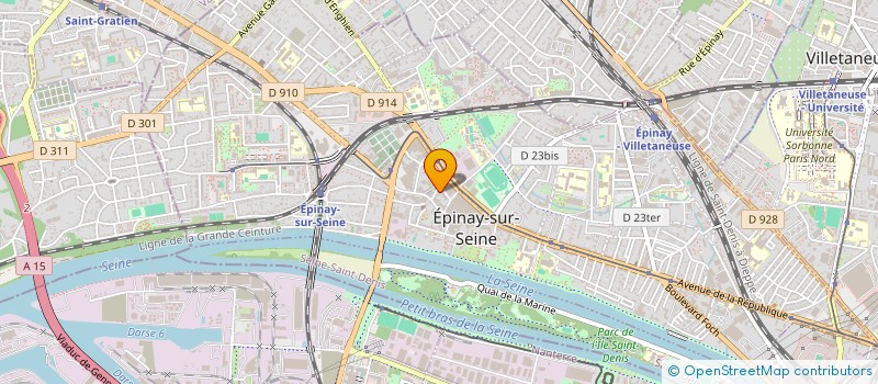 localisation de l'entreprise MADAME SOPHIA MONDELICE à EPINAY-SUR-SEINE