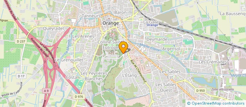 localisation de l'entreprise MADAME SOPHIA MONSCH  ORANGE