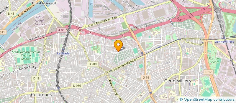 localisation de l'entreprise MADAME SOPHIA MULHEM  ASNIERES-SUR-SEINE