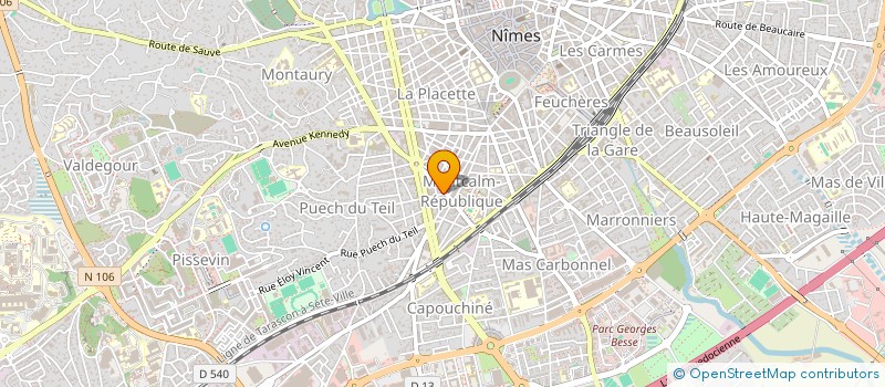 localisation de l'entreprise MADAME SOPHIA N'MILI  NIMES