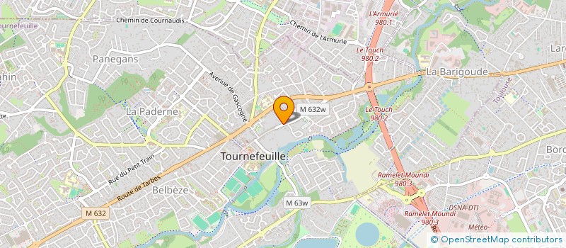 localisation de l'entreprise MADAME SOPHIA OUIJJANE à COLOMIERS