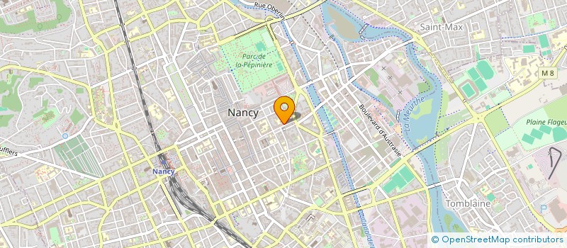 localisation de l'entreprise MADAME SOPHIA PRAGASSAM  NANCY