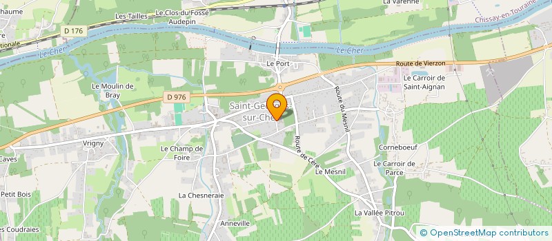 localisation de l'entreprise MADAME SOPHIA PROCHILO  SAINT-GEORGES-SUR-CHER
