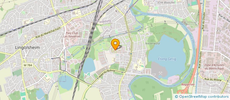 localisation de l'entreprise MADAME SOPHIA RINGWALD  OSTWALD