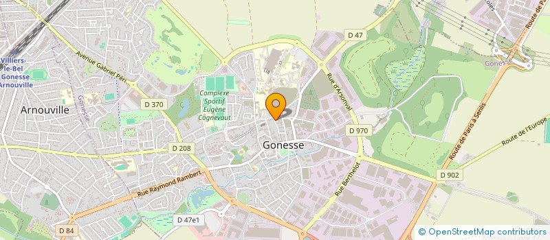 localisation de l'entreprise MADAME SOPHIA SBAY  GONESSE