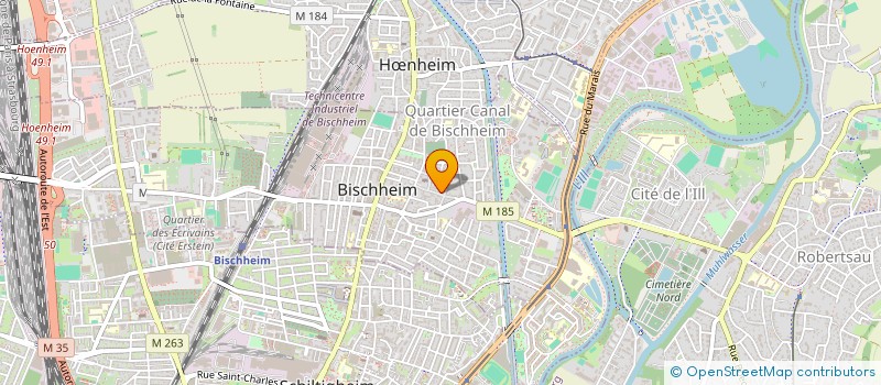 localisation de l'entreprise MADAME SOPHIA TAYEBI à BISCHHEIM
