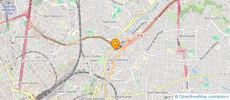 localisation de l'entreprise MADAME SOPHIA TOUMI à MARSEILLE