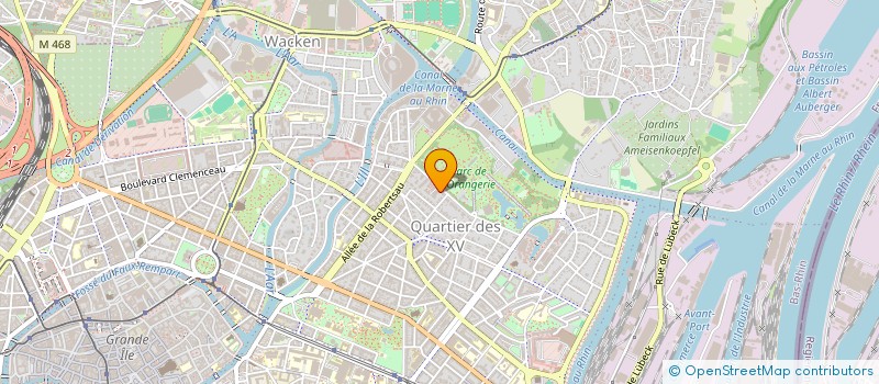 localisation de l'entreprise MADAME SOPHIA TROLLIET à STRASBOURG