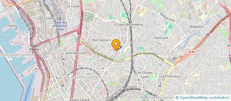 localisation de l'entreprise MADAME SOPHIA ZIAT à MARSEILLE
