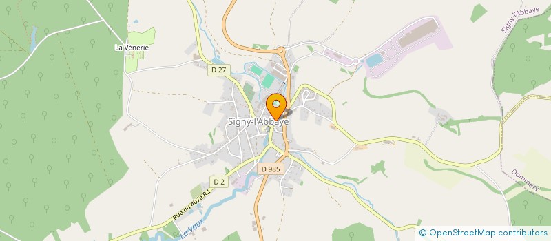 localisation de l'entreprise MADAME SOPHIANE BABID  SIGNY-L'ABBAYE