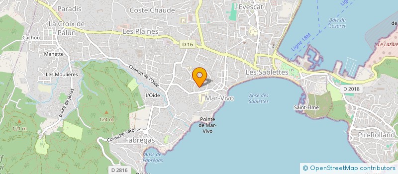 localisation de l'entreprise MADAME SOPHIANE KADA à LA SEYNE-SUR-MER
