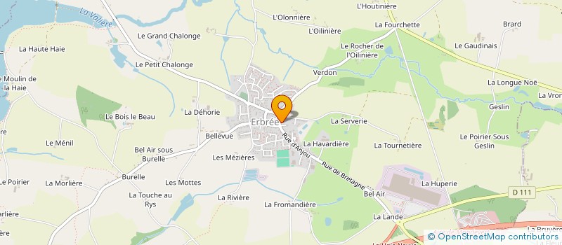 localisation de l'entreprise MADAME SOPHIANE SBAI  ERBREE