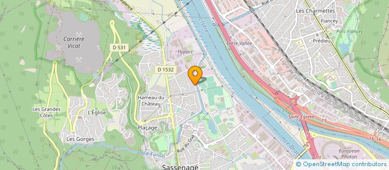 localisation de l'entreprise MADAME SOPHIE ACIDE  SASSENAGE