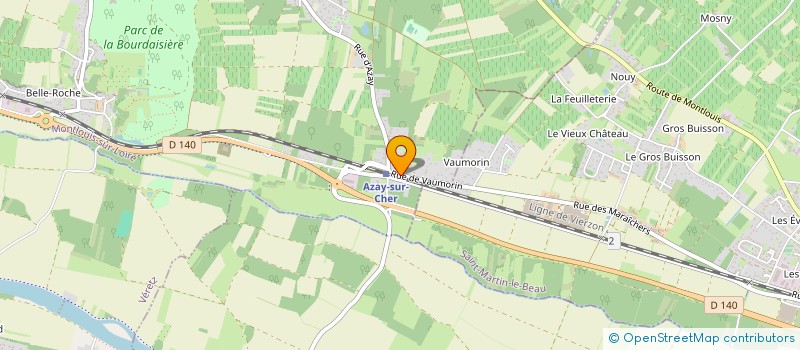 localisation de l'entreprise MADAME SOPHIE ADAO  MONTLOUIS-SUR-LOIRE