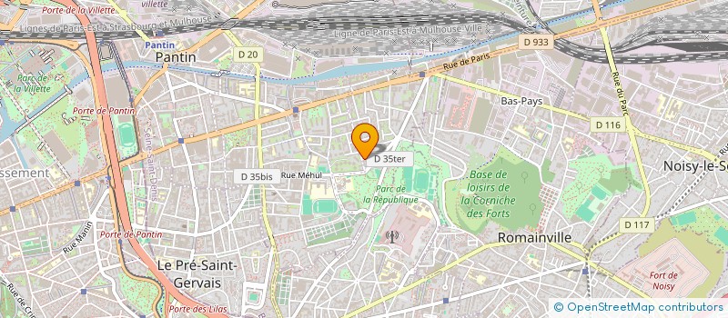 localisation de l'entreprise MADAME SOPHIE ADDE  PANTIN