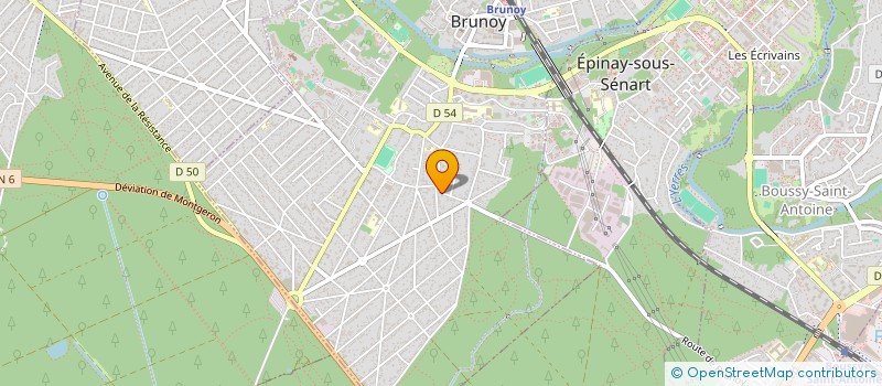 localisation de l'entreprise MADAME SOPHIE AFLALO  BRUNOY