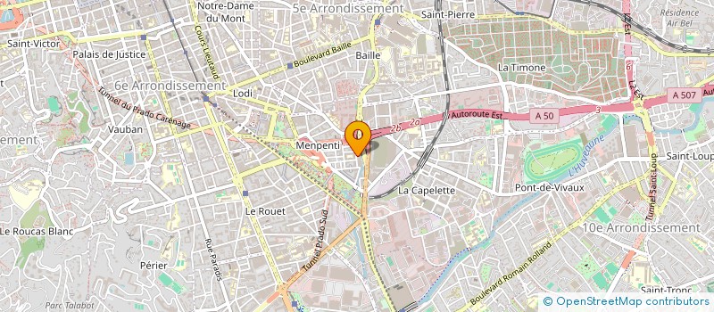 localisation de l'entreprise MADAME SOPHIE AFONSO FERNANDES  MARSEILLE