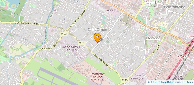 localisation de l'entreprise MADAME SOPHIE AGGOUNE à TOULOUSE