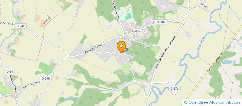 localisation de l'entreprise MADAME SOPHIE AIECH  LARRA