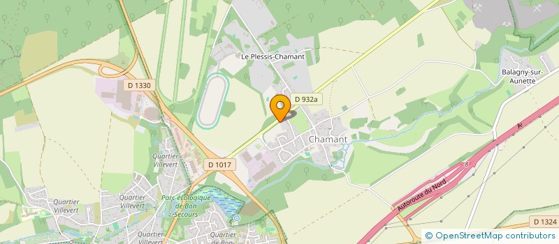 localisation de l'entreprise MADAME SOPHIE AIT LAHCEN  CHAMANT