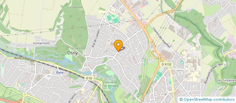 localisation de l'entreprise MADAME SOPHIE AIT TAYEB  OSNY