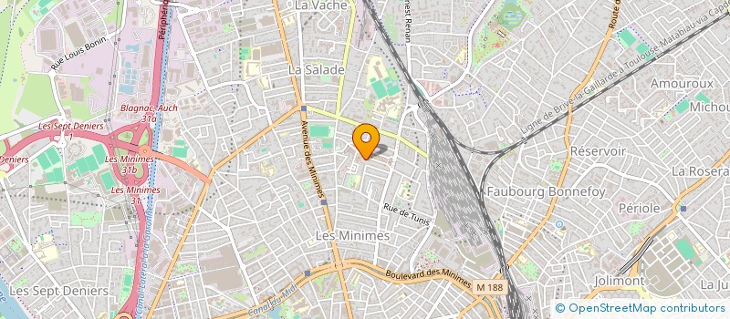 localisation de l'entreprise MADAME SOPHIE ALET à TOULOUSE