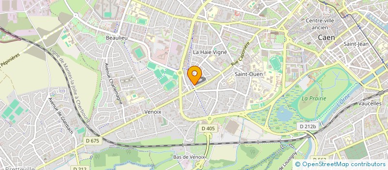 localisation de l'entreprise MADAME SOPHIE ALLANO à CAEN