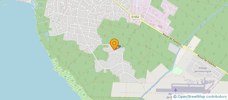 localisation de l'entreprise MADAME SOPHIE ALLARD  BISCARROSSE