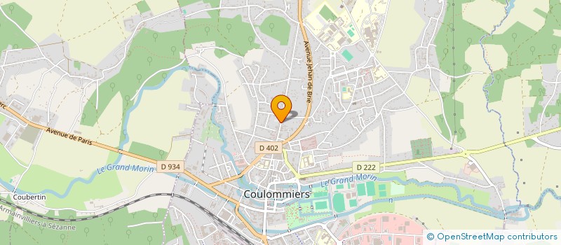 localisation de l'entreprise MADAME SOPHIE ALVES à COULOMMIERS