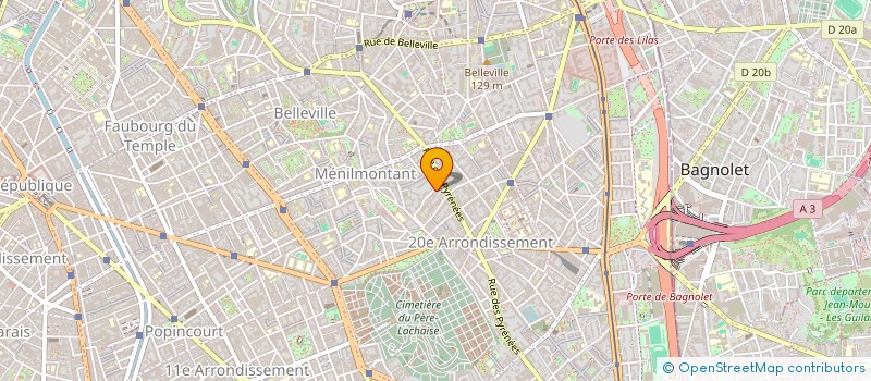 localisation de l'entreprise MADAME SOPHIE ALVES DA COSTA  PARIS