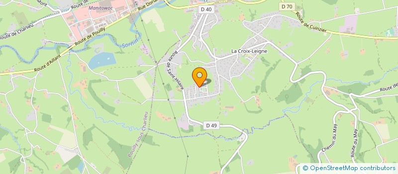 localisation de l'entreprise MADAME SOPHIE ALVES DE SA  CHANDON