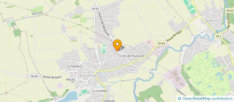 localisation de l'entreprise MADAME SOPHIE AMAND à AUSSONNE