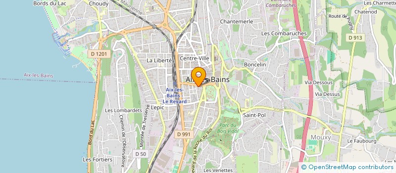 localisation de l'entreprise MADAME SOPHIE AMARA à AIX-LES-BAINS