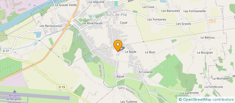 localisation de l'entreprise MADAME SOPHIE ANDRADE DE SOUSA à COURS-DE-PILE