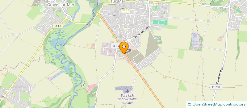 localisation de l'entreprise MADAME SOPHIE ANDRE  COURSEULLES-SUR-MER