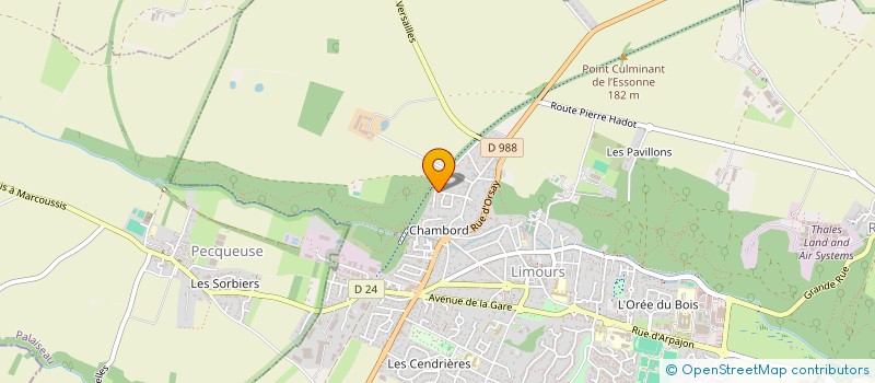 localisation de l'entreprise MADAME SOPHIE ANDREE LUCETT PANTAILLON  LIMOURS