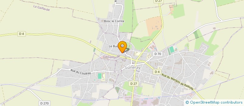 localisation de l'entreprise MADAME SOPHIE ANDRU  LA GAILLARDE