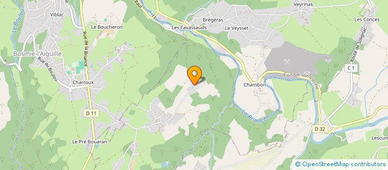 localisation de l'entreprise MADAME SOPHIE-ANNE BOUYGE à JOURGNAC