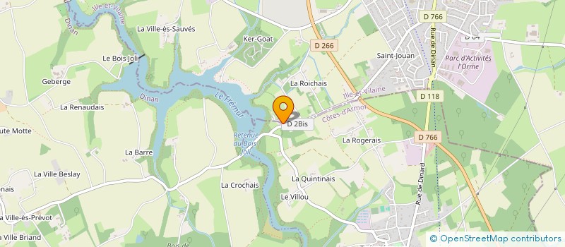 localisation de l'entreprise MADAME SOPHIE ANNE MARIE CHEDEVILLE  PLEURTUIT