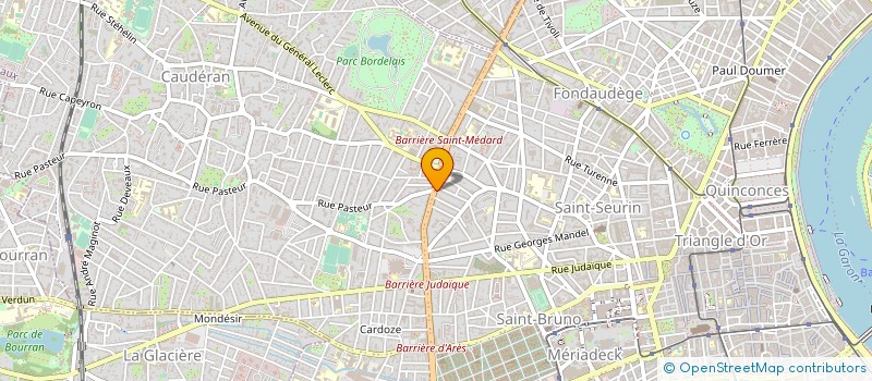 localisation de l'entreprise MADAME SOPHIE ANNE MARIE DE BAILLIENCOURT DIT COURCOL à BORDEAUX