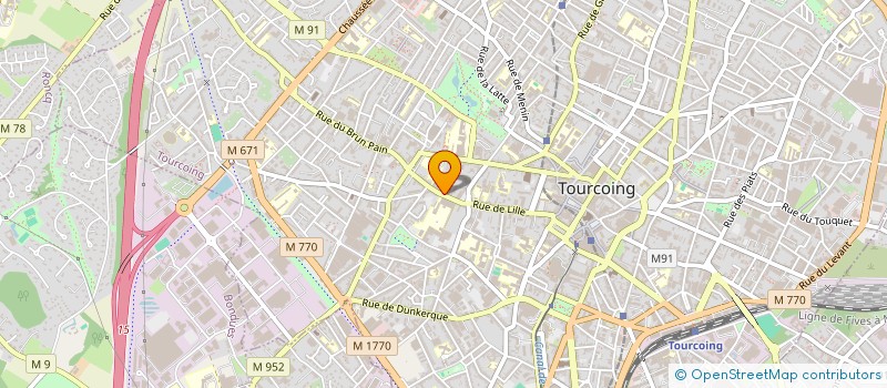 localisation de l'entreprise MADAME SOPHIE-ANNE ROTH à TOURCOING