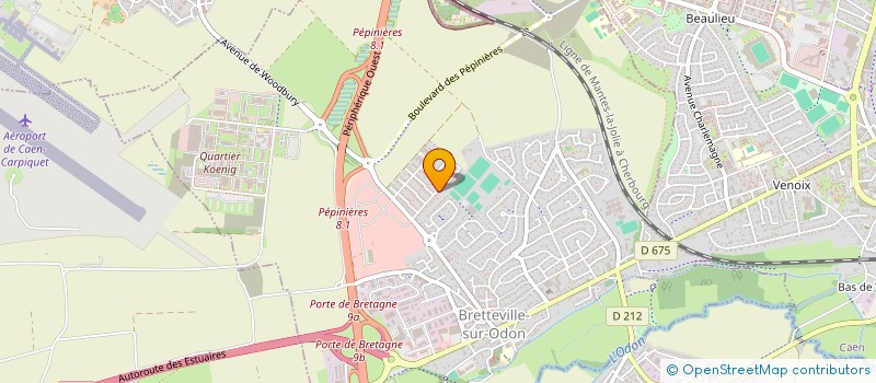 localisation de l'entreprise MADAME SOPHIE ANQUETIL  BRETTEVILLE-SUR-ODON