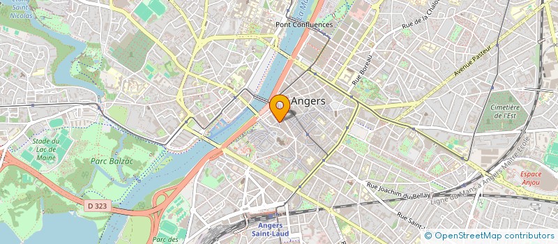 localisation de l'entreprise MADAME SOPHIE APPLINCOURT à ANGERS