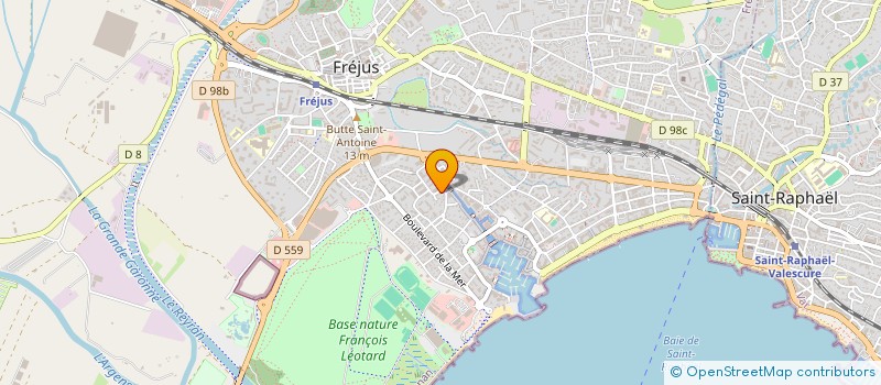 localisation de l'entreprise MADAME SOPHIE ARDOUIN à FREJUS