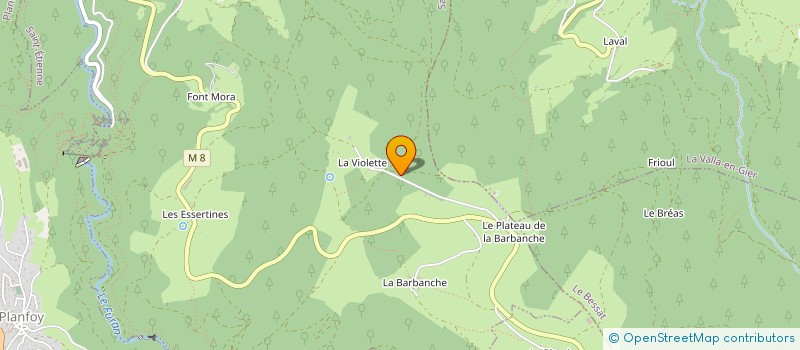 localisation de l'entreprise MADAME SOPHIE ARGAUD à SAINT-ETIENNE