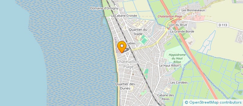 localisation de l'entreprise MADAME SOPHIE ARMANT  CHATELAILLON-PLAGE